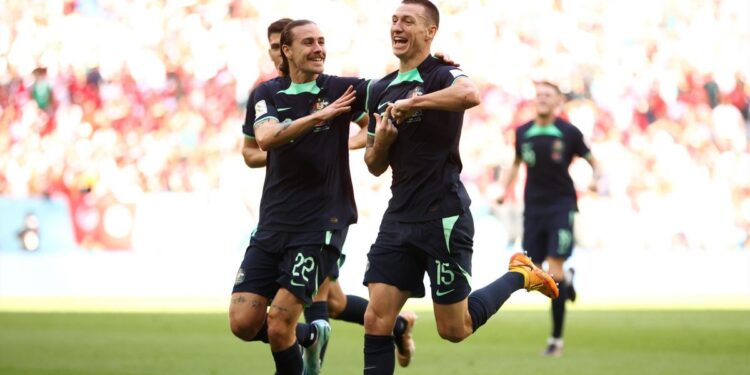 Qatar 2022 : l’Australie bat la Tunisie 1-0