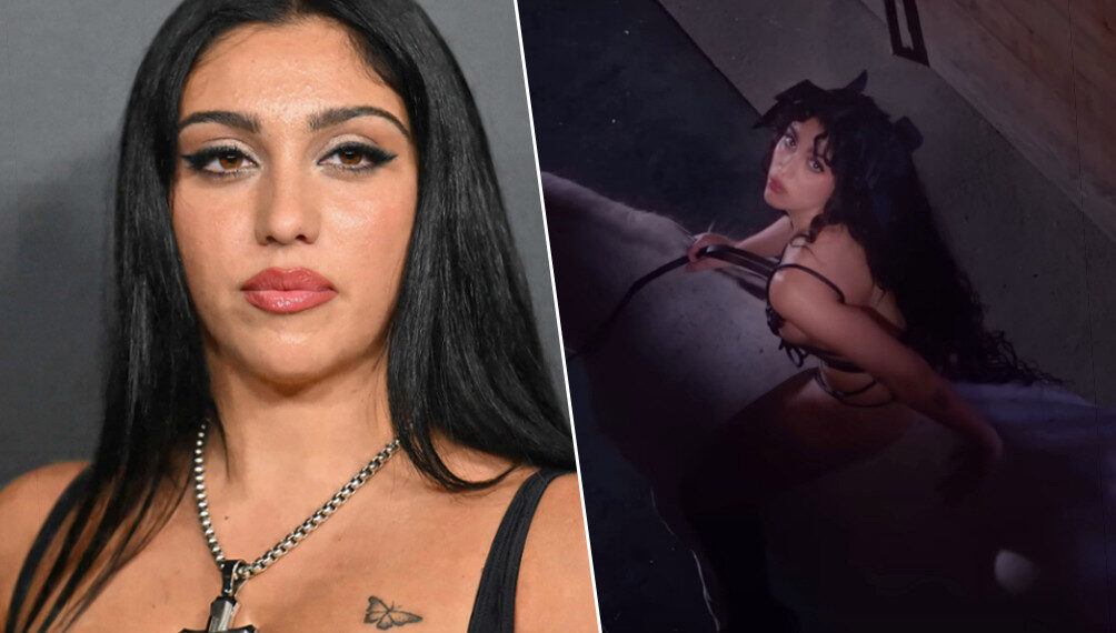 À moitié nue sur un cheval: le nouveau projet musical très explicite de la fille de Madonna