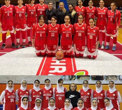 Iran : une photo de jeunes basketteuses posant sans leur hijab saluée sur les réseaux sociaux