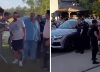 Messi accueilli en héros devant sa maison à Rosario