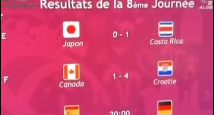 Quand la télévision officielle algérienne censure la victoire du Maroc contre la Belgique