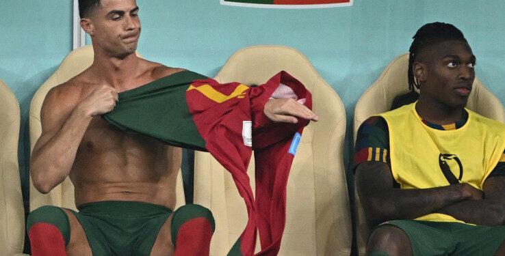 Maroc-Portugal: Cristiano Ronaldo au banc de touche