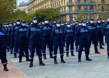 10.000 policiers mobilisés dont 5.000 à Paris pour la demi-finale entre la France et le Maroc