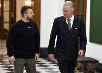 Le cadeau exceptionnel du président Ukrainien au roi de Belgique