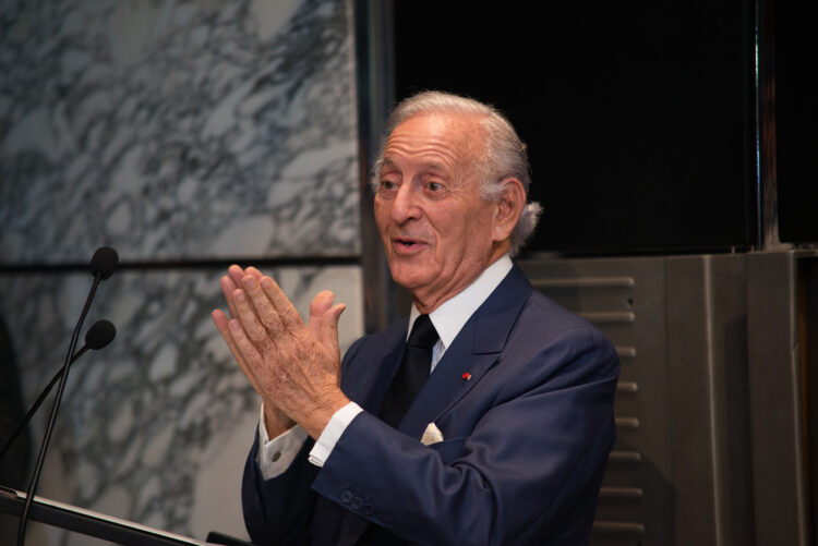 28.03.2016, Casablanca, Maroc. Siège de la BMCE. Présentation à la presse et aux acteurs financiers des resultats 2015 du groupe BMCE Bank. En présence du président du groupe, Othman Benjelloun. Photo DAVID RODRIGUES / LE DESK