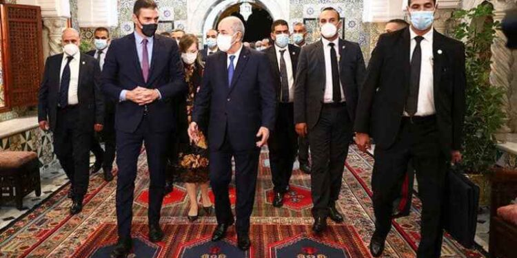 Les relations entre l’Algérie et l’Espagne restent tendues selon le président Tebboune
