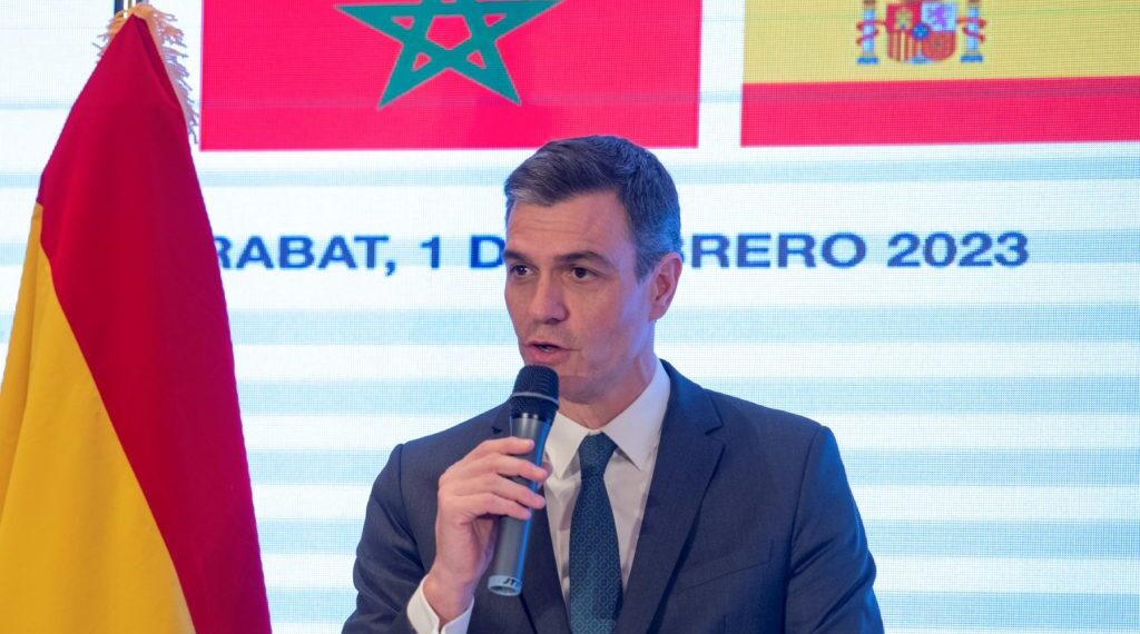 Pedro Sanchez annonce 800 M€ de financement pour des projets au Maroc
