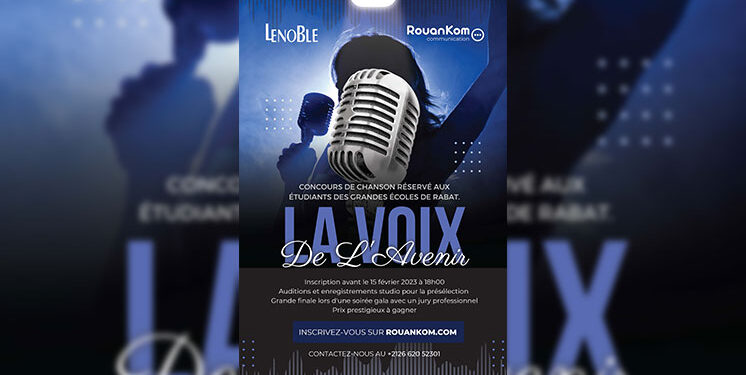 Encore 4 jours pour s’inscrire au concours « La Voix de l’Avenir »