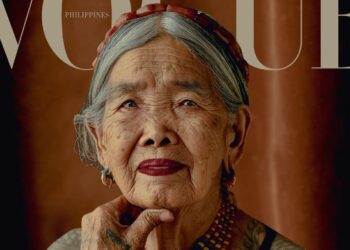 Beauté et tradition : La tatoueuse de 106 ans fait la Une de Vogue Philippines