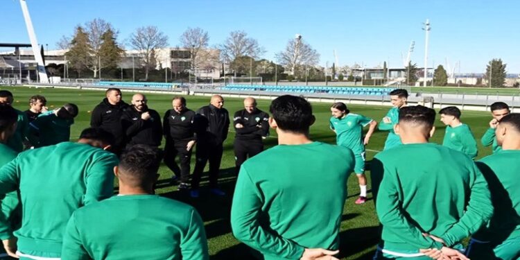 Les Lions de l’Atlas se préparent à affronter le Pérou au centre d’entraînement du Real Madrid