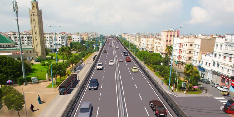 Inauguration du pont de dénivellation du boulevard Mohammed VI à Casablanca pour améliorer la fluidité de la circulation