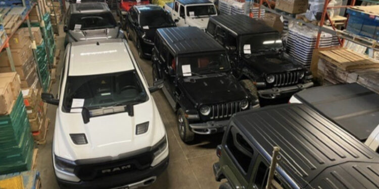 Démantèlement d’un réseau international de vol de voitures : 24 véhicules, dont une Rolls Royce, récupérés au Maroc