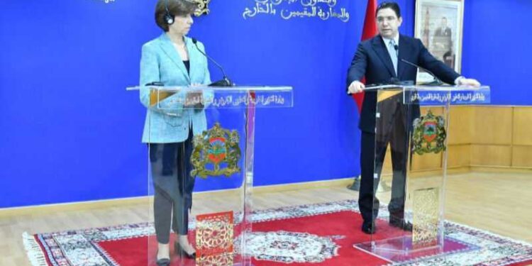 La Cheffe de la diplomatie Française, Catherine Colonna, œuvre à l’apaisement des tensions entre le Maroc et la France
