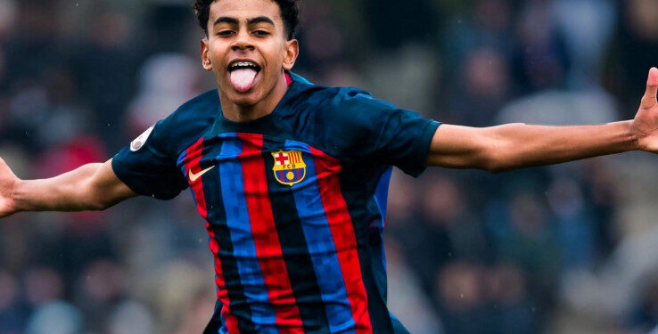 Le prodige Lamine Yamal entre dans l’histoire du FC Barcelone