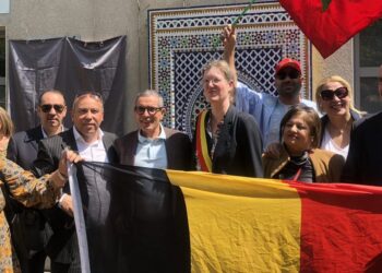L’art du zellige Marocain à l’honneur à Bruxelles avec une fontaine à Molenbeek-Saint-Jean