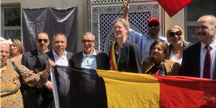 L’art du zellige Marocain à l’honneur à Bruxelles avec une fontaine à Molenbeek-Saint-Jean