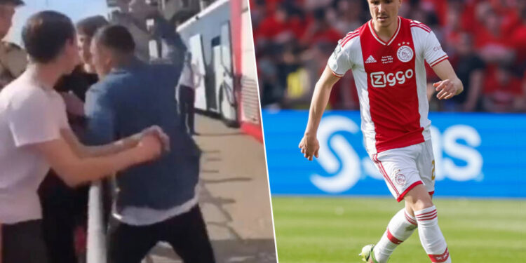 Steven Berghuis, l’attaquant de l’Ajax perd son sang-froid et frappe un supporter du FC Twente