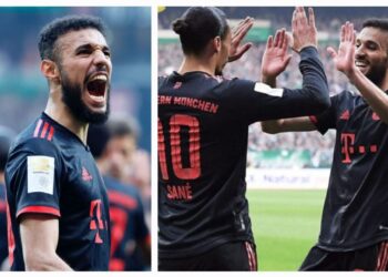 Noussair Mazraoui : l’homme de la passe décisive pour la victoire du Bayern Munich contre Brême