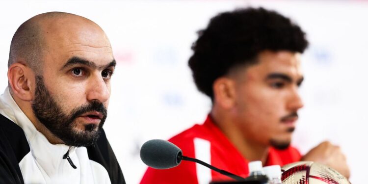 Walid Regragui défend Zakaria Aboukhlal dans la tourmente