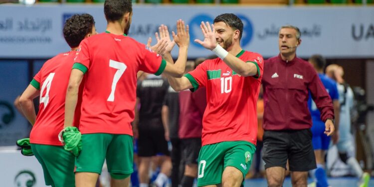 Victoire écrasante du Maroc pour un troisième sacre consécutif en Coupe arabe de futsal