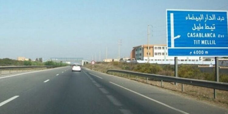 Perturbation de la circulation au niveau de l’autoroute de Casablanca