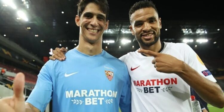 Le FC Séville : septième sacre en Europa League, avec l’éclat des deux Lions de l’Atlas