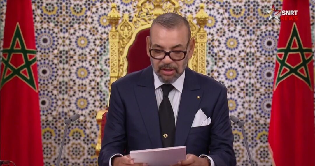 Vidéo: Le roi Mohammed VI adresse son discours de fête du trône