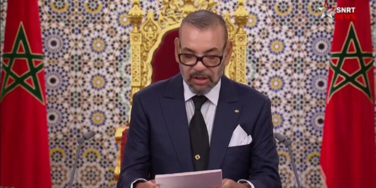 Vidéo: Le roi Mohammed VI adresse son discours de fête du trône