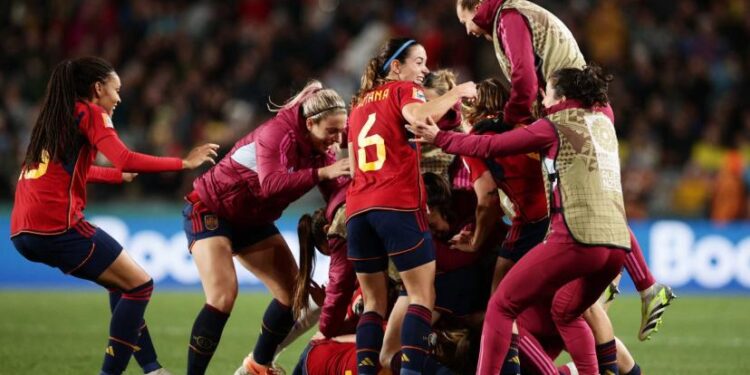 L’Espagne se qualifie pour la première fois en finale de la Coupe du Monde féminine