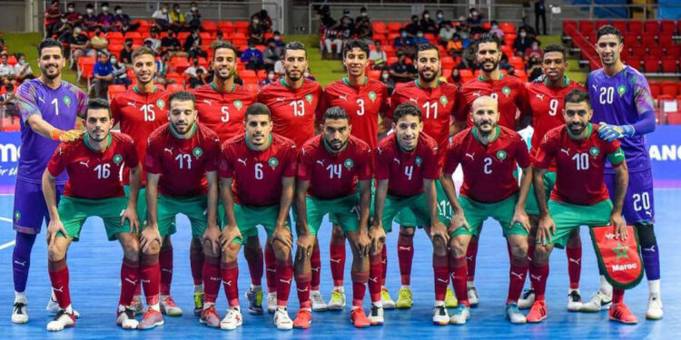 L’équipe marocaine de futsal se prépare à affronter l’Argentine et le Danemark