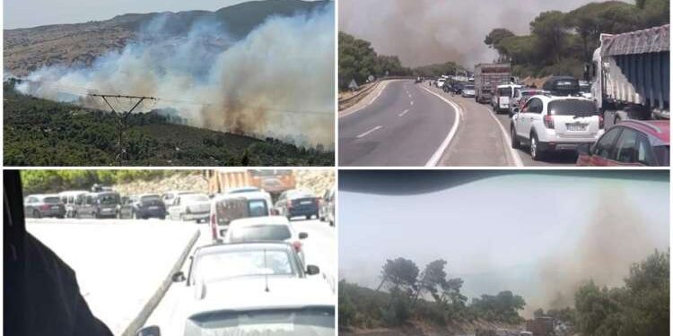 Incendie Catastrophique entre Tétouan et Tanger: Trafic interrompu et Mobilisation d’Urgence des Secours