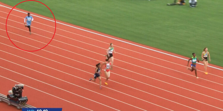 La sprinteuse la plus lente de l’histoire des Jeux mondiaux universitaires