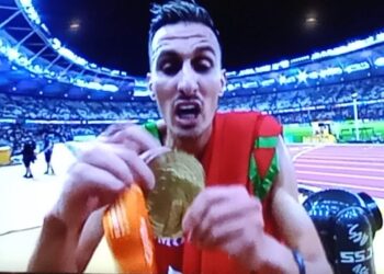 Soufiane El Bekkali : L’invincible champion marocain triomphe à nouveau en 3000 mètres steeple