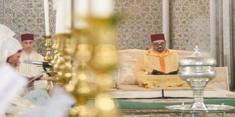 Une soirée de commémoration religieuse présidée par Sa Majesté le Roi Mohammed VI à la mosquée Tour Hassan