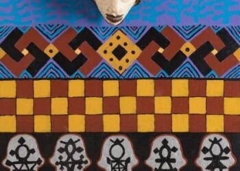 L’Artiste Moustapha Zoufri Enchante Rabat avec son Exposition « Partitions de l’Imaginaire Africain