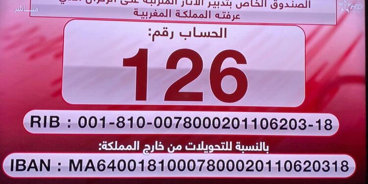 Article :  Un fonds spécial pour la gestion des impacts du séisme : le Maroc se mobilise