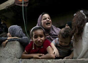 Devant le parlement, les enfants marocains s’unissent pour dénoncer les horreurs à Gaza