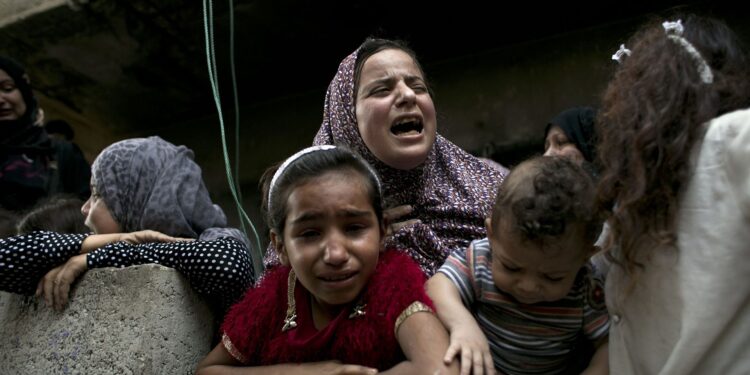 Devant le parlement, les enfants marocains s’unissent pour dénoncer les horreurs à Gaza
