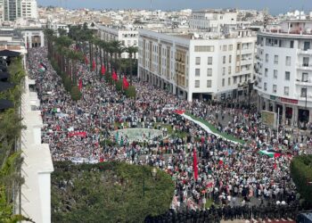 Rabat se soulève : le cri unanime pour Gaza !