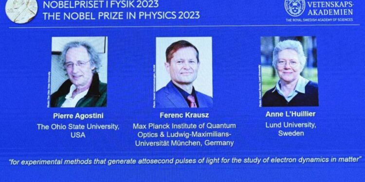 Les Nobel 2023 : la lumière à une vitesse inimaginable fait son entrée sur la scène mondiale