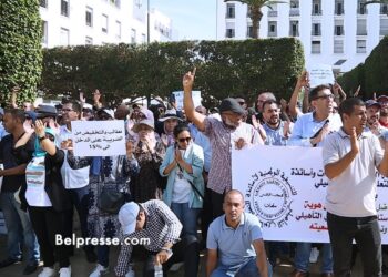 Journée mondiale des enseignants : Rabat témoigne de la colère des enseignants.