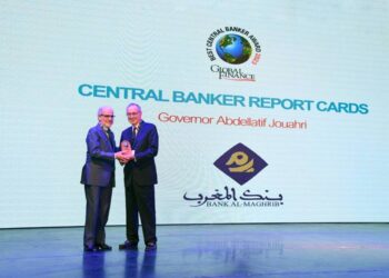 Abdellatif Jouahri dans le cercle restreint des meilleurs Gouverneurs de Banques Centrales.