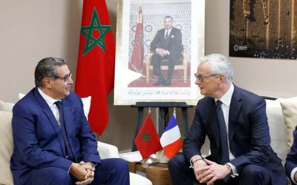 Rencontre Maroc-France au sommet économique « FMI »: Akhannouch et Le Maire discutent avenir