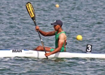 La marocain Achraf Elaidi, champion d’Afrique en Kayak et Qualifié pour les JO de Paris 2024
