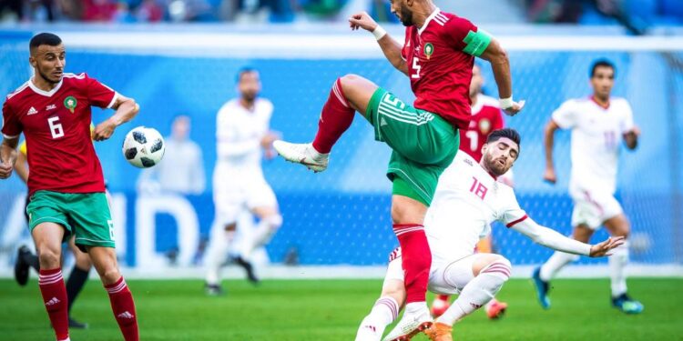Retour sur le Match Maroc-Iran en image