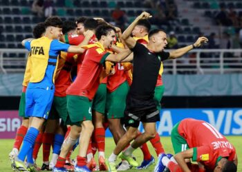 L’équipe nationale U-17 se qualifie pour les quarts de finale de la Coupe du Monde et fixe un rendez-vous avec le Mali