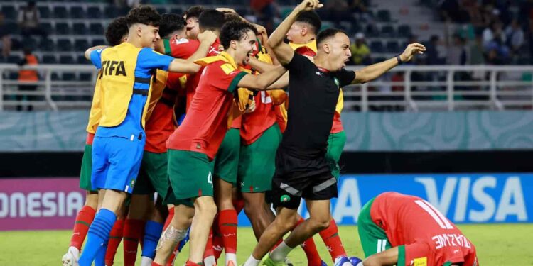 L’équipe nationale U-17 se qualifie pour les quarts de finale de la Coupe du Monde et fixe un rendez-vous avec le Mali