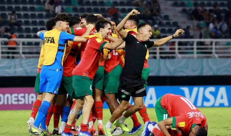 L’équipe nationale U-17 se qualifie pour les quarts de finale de la Coupe du Monde et fixe un rendez-vous avec le Mali