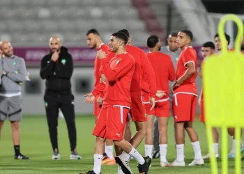 Séance d’entraînement des Lions de l’Atlas ce soir
