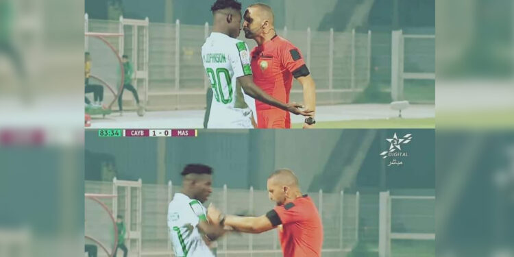 Video: Rédouane Jiyed suscite la controverse en expulsant un joueur après l’avoir poussé